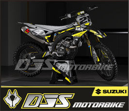 KIT DECO MOTOCROSS PREMIUM Suzuki rm450 2018 2020 rm250 2019 2020 - réf  Enigma