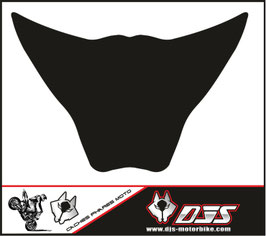 1 cache phare DJS pour Honda CB 1000 R 2008 2016 microperforé qui laisse passer la lumière - référence : noir uni-