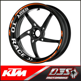 LISERÉS DE JANTES PREMIUM KTM 1290 READY TO RACE - MODELE 2 -