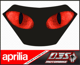 1 cache phare DJS pour APRILIA RSV et TUONO avant 2003 microperforé qui laisse passer la lumière - référence : yeux modèle 19-
