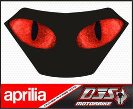 1 cache phare DJS pour APRILIA RSV et TUONO avant 2003 microperforé qui laisse passer la lumière - référence : yeux modèle 19-