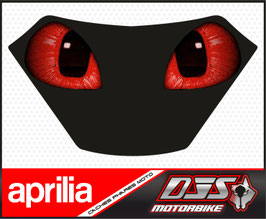 1 cache phare DJS pour APRILIA RSV et TUONO avant 2003 microperforé qui laisse passer la lumière - référence : yeux modèle 15-