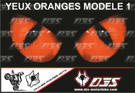Kit 2 caches phares DJS pour KTM 1290 adventure 2021-2024 - réf yeux modèle 1 -