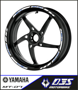 LISERÉS DE JANTES pour yamaha MT07-