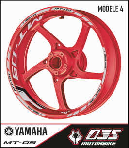 LISERÉS DE JANTES pour YAMAHA MT09 PREMIUM -