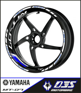 LISERÉS DE JANTES pour YAMAHA MT07 PREMIUM -