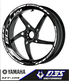 LISERÉS DE JANTES pour YAMAHA MT09 PREMIUM -