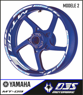 LISERÉS DE JANTES pour YAMAHA MT09 PREMIUM -