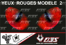 Kit 2 caches phares DJS pour KTM 1290 adventure 2021-2024 - réf yeux 002 -