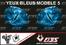 1 jeu de caches phares DJS pour SUZUKI GSX-S 1000 GT 2022-2024 microperforés qui laissent passer la lumière - référence : yeux modèle 5-