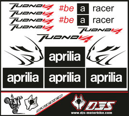 stickers en planche pour APRILIA TUONO V4
