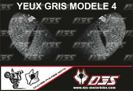 1 cache phare DJS pour Suzuki GSX-R 600-750 2011-2016 microperforé qui laisse passer la lumière - référence : yeux modèle 4-