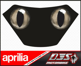 1 cache phare DJS pour APRILIA RSV et TUONO avant 2003 microperforé qui laisse passer la lumière - référence : yeux modèle 12-