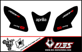 1 jeu de caches phares DJS pour Aprilia rsv4 2014-2020 microperforés qui laissent passer la lumière - référence : rsv4-2014-2020 -007