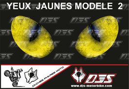 1 jeu de caches phares DJS pour Honda vtr sp1-sp2 microperforés qui laissent passer la lumière - référence : yeux modèle 2-