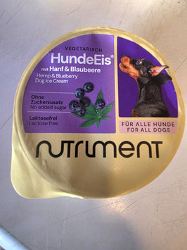 Nutriment Hundeeis Hanf Blaubeere 90ml