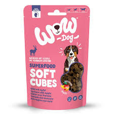 Hunde Leckerlis Soft Cubes | Wild Superfood 150g