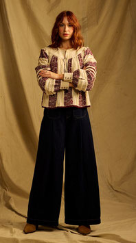 LONDON  Bluse mit gesteppter Passe
