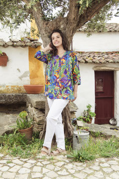 ORIENTIQUE  Zapallar Top Pleated