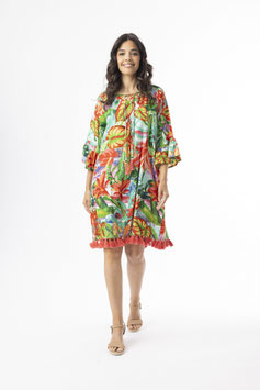 ORIENTIQUE  Equador Dress Easyfit - print