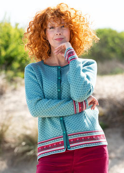 Heidekönigin  Strickjacke Leja - ozean