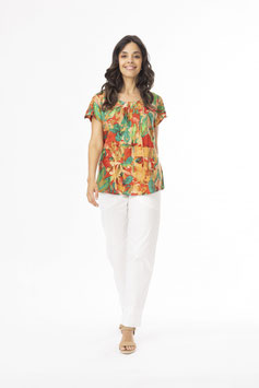 ORIENTIQUE  Sao Paulo Top short sleeve boxy