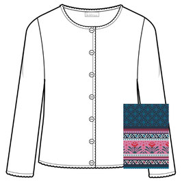 Heidekönigin  Strickjacke Leja - jeans