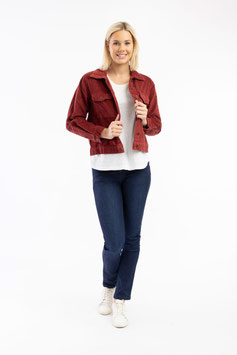 Orientique  Cordjacke kurz - rost