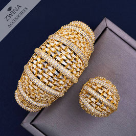 Moon Zirconia Armreif
