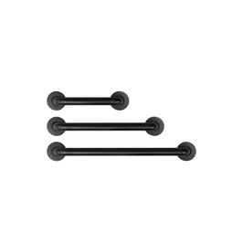 Deluxe Home, Vinyl Coated Grab Bar - Set of 3