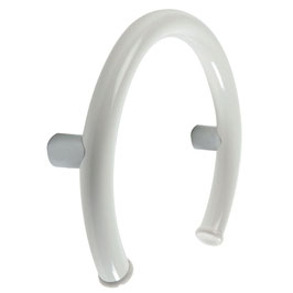 Rounded Grab Bar, Vinyl coated (Available in a variety of colors)