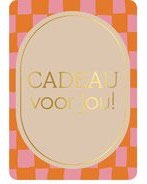 Kaart - Cadeau voor jou