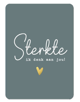 Kaart - sterkte ik denk aan jou