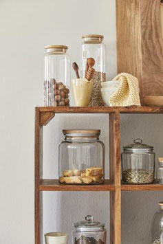 Vorratsglas mit Holzdeckel 2350 ml