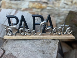 Papa Schriftzug