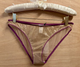 La Nouvelle Slip Selma in Golden Mesh