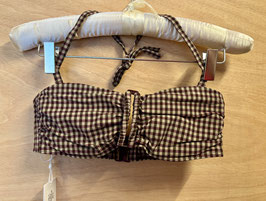 D nu D Bikini-Bandeau-Top Plume