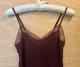 Hanro Spaghetti-Top Woolen Lace in verschiedenen Farben