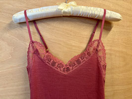 Hanro Spaghetti-Top Woolen Lace in verschiedenen Farben