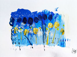 Acrylique originale n°11 sur papier