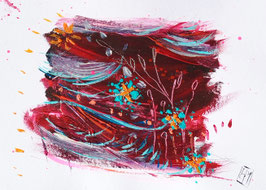 Acrylique originale n°19 sur papier