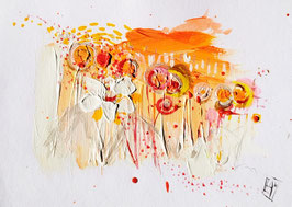 Acrylique originale n°13 sur papier