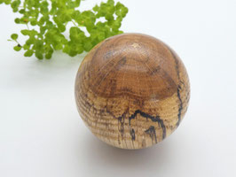 Holzkugel aus Roteiche 60 mm - Baum des Jahres 2025