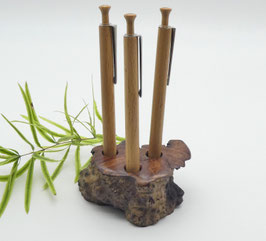 Stiftehalter aus Eukalyptuswurzelholz