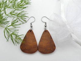 Ohrringe aus Holz - Kirsche