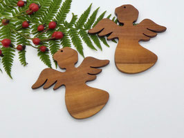2 Weihnachtsengel aus Apfelbaum
