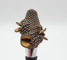 Wein-Flaschenverschluss aus Holz - Banksia-Zapfen