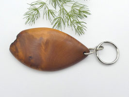 Schlüsselanhänger aus Holz - Eibe
