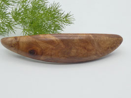 Haarspange aus Holz - Ahornmaser & große Klammer