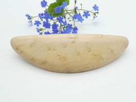 Haarspange aus Holz - Muschelahorn & große Klammer